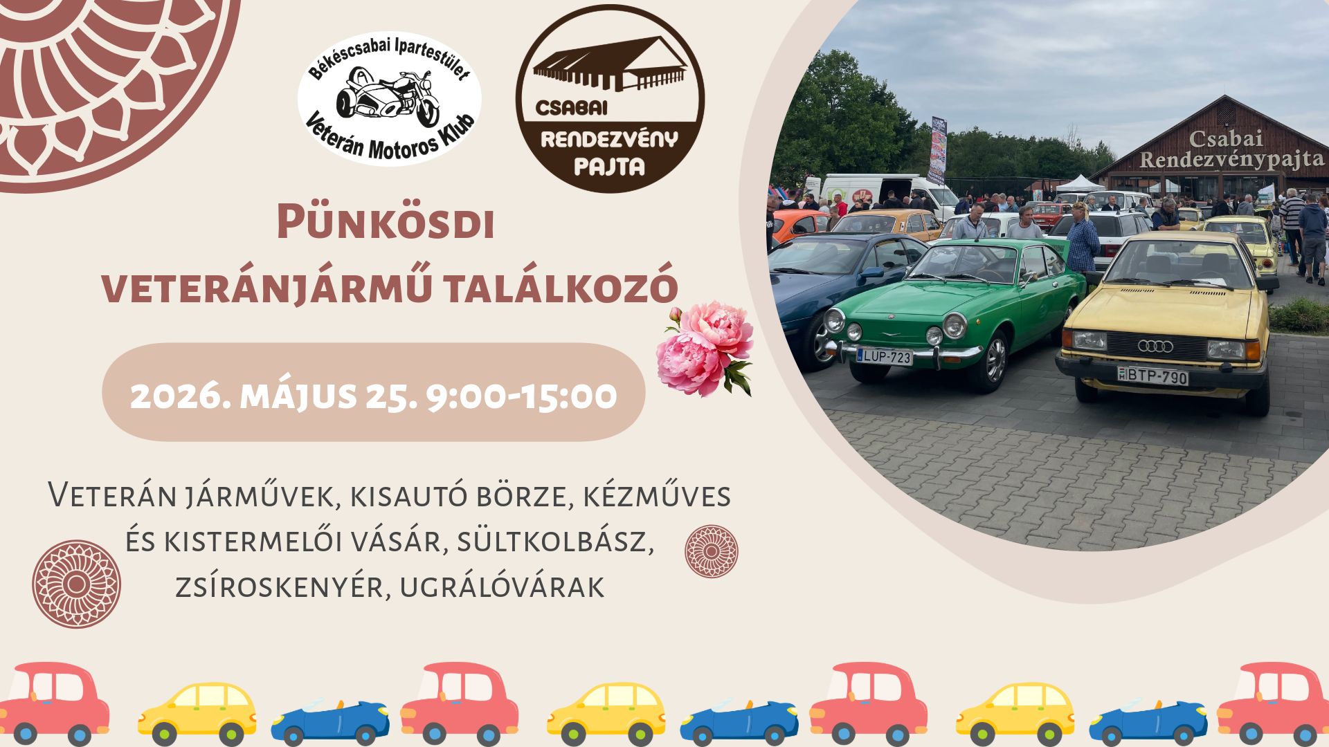 Veterán járműtalálkozó